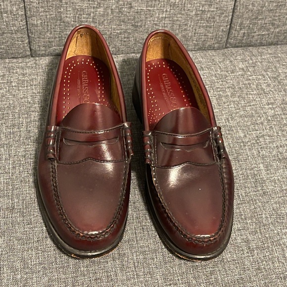 Bass Shoes - Weejuns GH Bass & Co Bass Women Brown Dress Loafers Size 8 All Leather